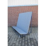 Platenkar / platenwagen 160cm lang. Gebruikt.